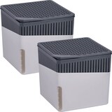 Artikelbild 1 für WENKO Cube Raumentfeuchter grau, 2x 500,0 g, Artikelnummer 816791