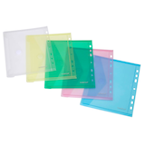 Artikelbild 1 für FolderSys Dokumententaschen DIN A5 farbsortiert genarbt 0,20 mm, 10 St., Artikelnummer 798011