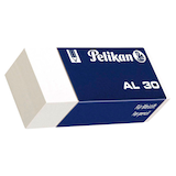 Artikelbild 1 für Pelikan Radiergummi für Bleistift AL30 weiß, 1 St., Artikelnummer 821177