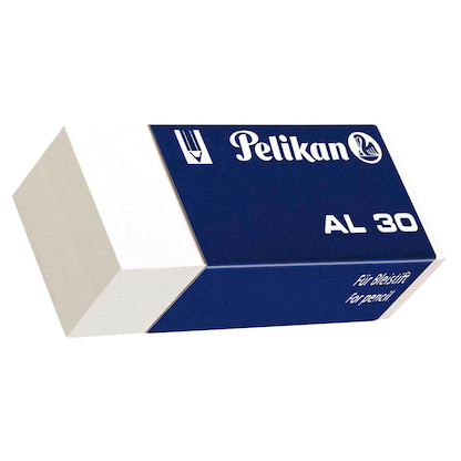 Artikelbild für Pelikan Radiergummi für Bleistift AL30 weiß, 1 St., Artikelnummer 821177