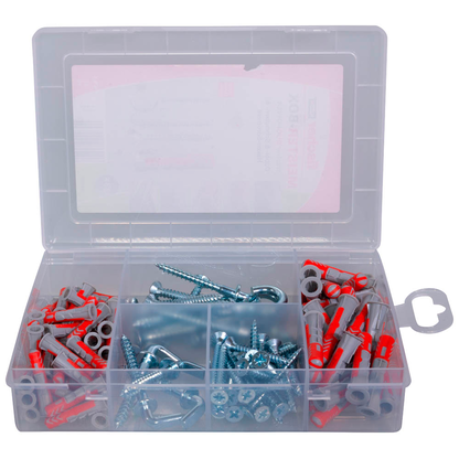 Artikelbild 3 für fischer easyDIY Box Kinderzimmer 541507 Dübel- und Schrauben-Sortiment, 133-teilig, Artikelnummer 480139