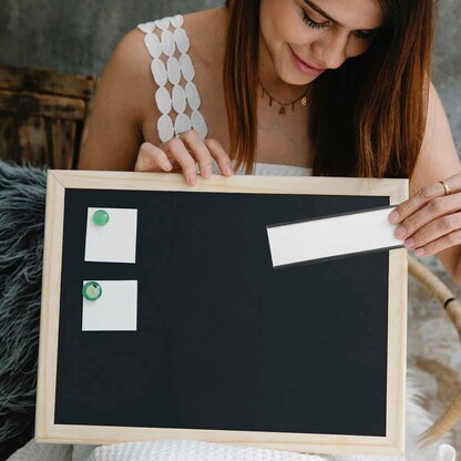 Artikelbild 4 für SPRINTIS Etikettenhalter magnetisch schwarz 15,0 x 6,0 cm, 100 St., Artikelnummer 730889