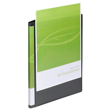 Artikelbild 3 für FolderSys Sichtbuch DIN A4, 40 Hüllen schwarz, 1 St., Artikelnummer 642058