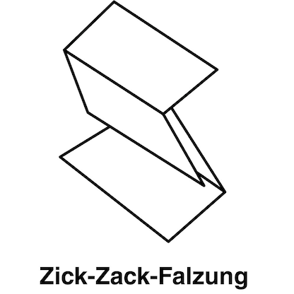 Artikelbild 3 für büroplus Papierhandtücher V2-3200-RC75-BP Zick-Zack-Falzung 2-lagig 3.200 Tücher, Artikelnummer 318307