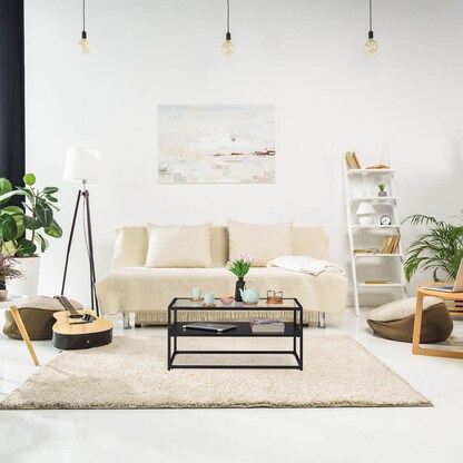 Artikelbild 3 für relaxdays Couchtisch rechteckig Glas schwarz 90,0 x 50,0 x 42,0 cm, 1 St., Artikelnummer 519944