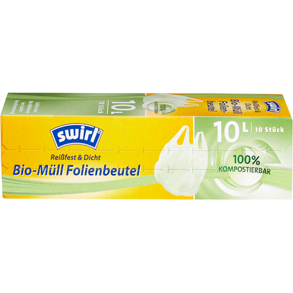 Artikelbild 2 für swirl® Biomüllbeutel 2093954006 10,0 l grün, 10 St., Artikelnummer 655535