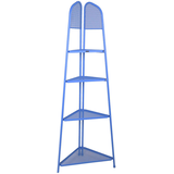 Artikelbild 1 für Eckregal Ekko blau 48,0 x 27,0 x 180,0 cm, 1 St., Artikelnummer 285159