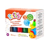 Artikelbild 1 für Avenue Mandarine Modelliermasse Softy mehrfarbig 6 St., Artikelnummer 337719