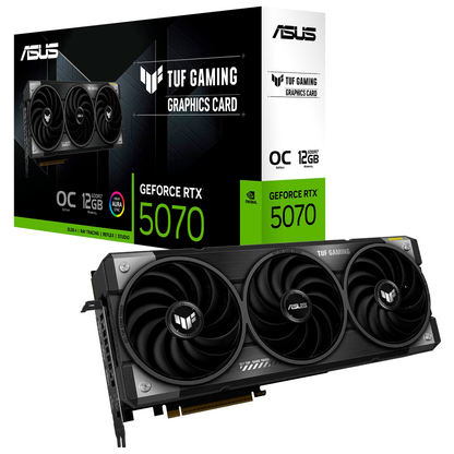 Artikelbild für ASUS TUF Gaming Geforce RTX 5070 OC Edition Grafikkarte 12 GDDR7 192 Bit, Artikelnummer 685828