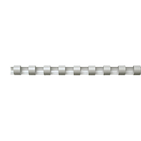 Artikelbild 1 für Fellowes Kunststoffbinderücken weiß für 55 Blatt, 100 St., Artikelnummer 829739