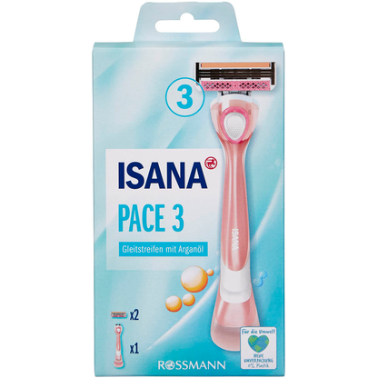 Artikelbild 3 für ISANA PACE 3 Nassrasierer Damen, Artikelnummer 456634