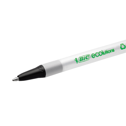 Artikelbild 3 für BIC Kugelschreiber ECOlutions® Clic Stic™ transparent/schwarz, Schreibfarbe: schwarz, 1 St., Artikelnummer 287538