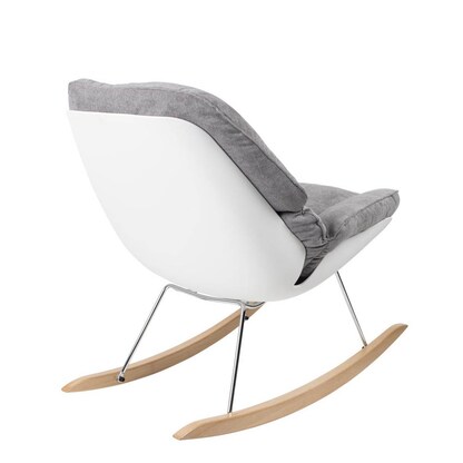 Artikelbild 3 für meet powered by PAPERFLOW Schaukelstuhl LAZY grau silber, buche Stoff 69,5 x 100,0 x 85,0 cm, 1 St., Artikelnummer 638033