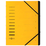 Artikelbild 1 für PAGNA Ordnungsmappe 7 Fächer gelb, 1 St., Artikelnummer 370536