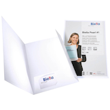 Artikelbild 1 für Biella Angebotsmappe Pearl 1 DIN A4 weiß, 1 St., Artikelnummer 130587