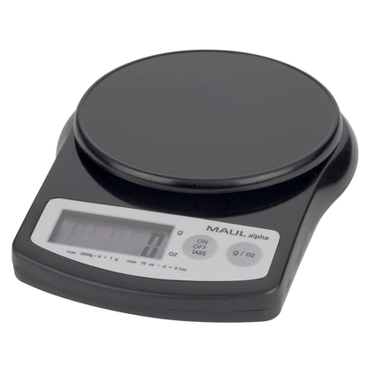Artikelbild 3 für MAUL Briefwaage MAULalpha schwarz für max. 2,0 kg, Artikelnummer 237388