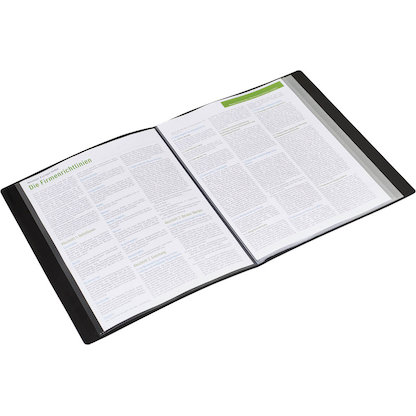 Artikelbild 10 für FolderSys Sichtbuch DIN A4, 40 Hüllen schwarz, 1 St., Artikelnummer 642058