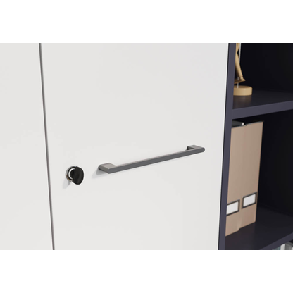 Artikelbild 4 für GERMANIA Aktenschrank Agenda Office, 4237-69 lichtgrau 4 Fachböden 80,0 x 40,0 x 197,0 cm, Artikelnummer 121693