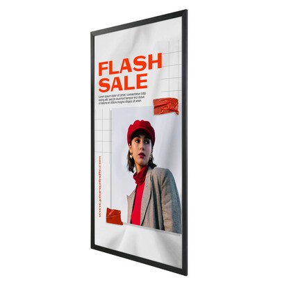 Artikelbild 2 für update displays Klapprahmen HardLine Fenster schwarz 45,5 x 62,9 cm, 1 St., Artikelnummer 975767