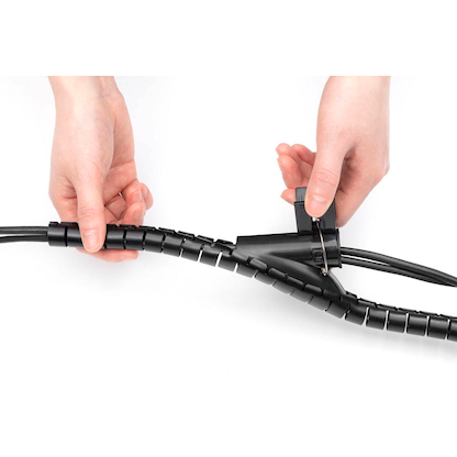 Artikelbild 5 für DIGITUS DA-90508 Kabelschlauch 5,0 m schwarz, Artikelnummer 381979