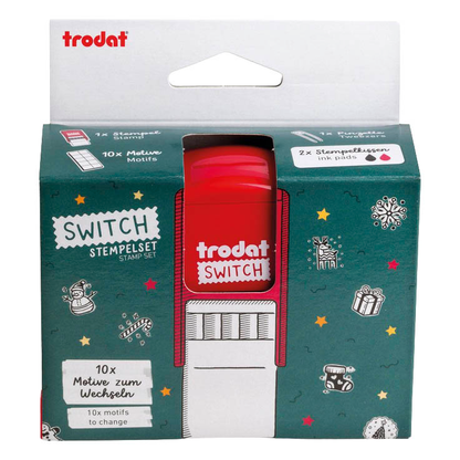 Artikelbild 7 für trodat switch Motivstempel Weihnachten 2 x 2 cm, 1 St., Artikelnummer 587697