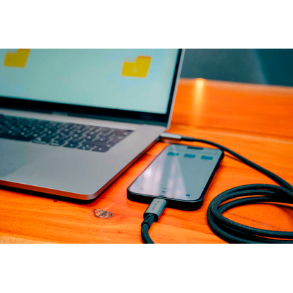 Artikelbild 3 für verbatim Sync & Charge Ladekabel schwarz, Kabellänge: 1,2 m, 240 W, Artikelnummer 737886