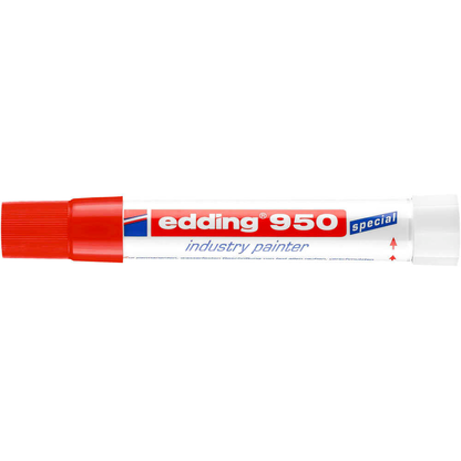 Artikelbild 3 für edding 950 Industriemarker rot 10,0 mm, 1 St., Artikelnummer 142216