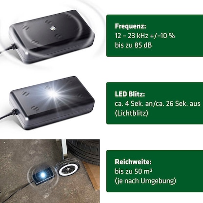 Artikelbild 2 für GARDIGO Marder-Frei Indoor LED Tierabwehrmittel, Artikelnummer 796769