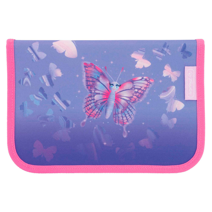 Artikelbild 10 für herlitz Schulranzen-Set Loop Plus Butterfly Paradise Kunstfaser lila, Artikelnummer 271373