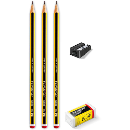 Artikelbild 2 für STAEDTLER Noris® 120 Bleistifte HB schwarz/gelb, 1 Set, Artikelnummer 455083