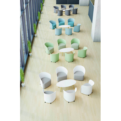 Artikelbild 3 für meet powered by PAPERFLOW Sessel CROWN blau schwarz Stoff 73,0 x 63,5 x 69,0 cm, 1 St., Artikelnummer 300844