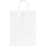 Artikelbild 1 für folia Papier-Tragetaschen L weiß 24,0 x 31,0 cm, 20 St., Artikelnummer 900347