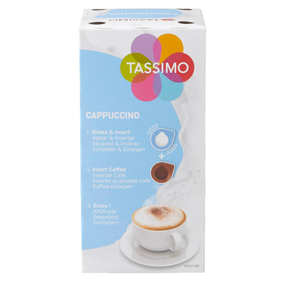 Artikelbild 10 für TASSIMO JACOBS CAPPUCCINO CLASSICO Kaffeediscs, Arabica- und Robustabohnen 8 Stück, Artikelnummer 857649