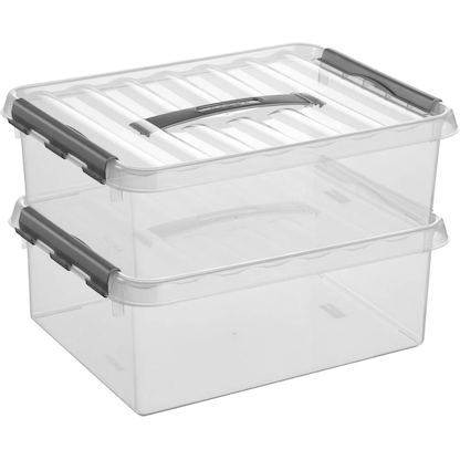Artikelbild 14 für sunware Q-line Aufbewahrungsbox 10,0 l transparent 40,0 x 30,0 x 12,0 cm, 1 St., Artikelnummer 145692
