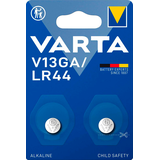 Artikelbild 1 für VARTA Knopfzellen V13GA/LR44 Alkali-Mangan 1,5 V, 2 St., Artikelnummer 372076