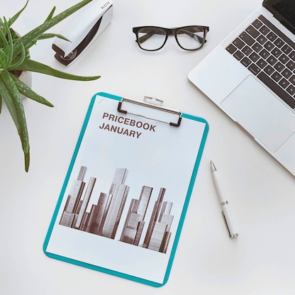 Artikelbild 3 für LEITZ Klemmbrett WOW 3971 DIN A4 eisblau Kunststoff, 1 St., Artikelnummer 524203