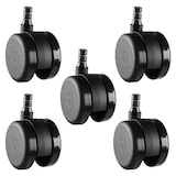 Artikelbild 1 für Topstar Stuhlrollen für harte Böden, 5 St., Artikelnummer 619579