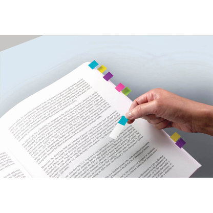 Artikelbild 3 für AKTION: Post-it® Index Mini Haftmarker-Set farbsortiert 8x 35 Streifen, Artikelnummer 453443