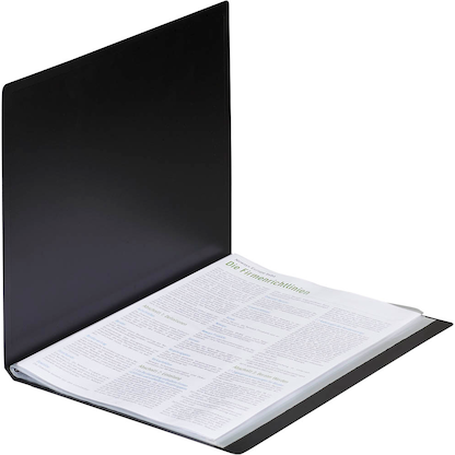 Artikelbild 13 für FolderSys Sichtbuch DIN A4, 40 Hüllen schwarz, 1 St., Artikelnummer 642058