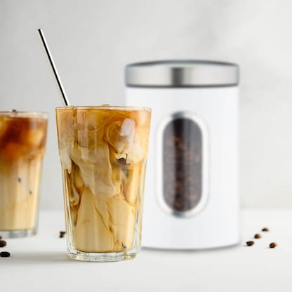 Artikelbild 3 für relaxdays Vorratsdose 17,0 cm hoch weiß 1,4 l, 1 St., Artikelnummer 472882