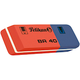 Artikelbild 1 für Pelikan Radiergummi BR40 rot/blau, 1 St., Artikelnummer 906848