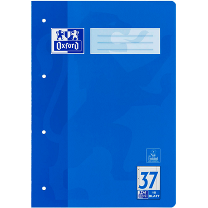 Artikelbild 2 für OXFORD Schulheft Lineatur 37 liniert DIN A4 Innen- und Außenrand, 16 Blatt, 1 St., Artikelnummer 709354