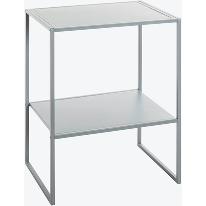 Artikelbild für HAKU Möbel Beistelltisch rechteckig Metall grau 45,0 x 35,0 x 60,0 cm, 1 St., Artikelnummer 200327