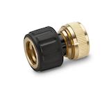 Artikelbild 1 für KÄRCHER Wasserstopp-Gartenschlauchverbinder 1/2 und 5/8, Artikelnummer 341319