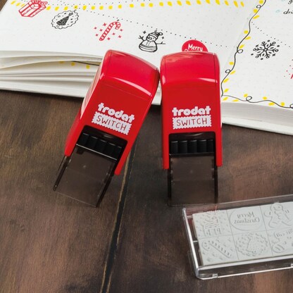 Artikelbild 5 für trodat switch Motivstempel Weihnachten 2 x 2 cm, 1 St., Artikelnummer 587697