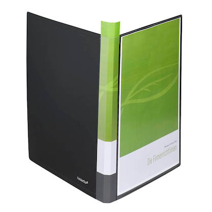 Artikelbild 6 für FolderSys Sichtbuch DIN A4, 40 Hüllen schwarz, 1 St., Artikelnummer 642058