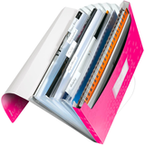 Artikelbild 1 für LEITZ Fächermappe WOW 4589 6 Fächer pink, 1 St., Artikelnummer 401113