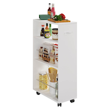 Artikelbild 1 für VCM my home Nischenwagen Tusal weiß 25,0 x 50,0 x 85,0 cm, Artikelnummer 911237