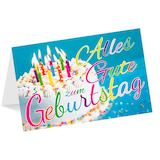 Artikelbild 1 für LUMA Geburtstagskarte Torte bunt LU1832 DIN B6, 1 St., Artikelnummer 141509