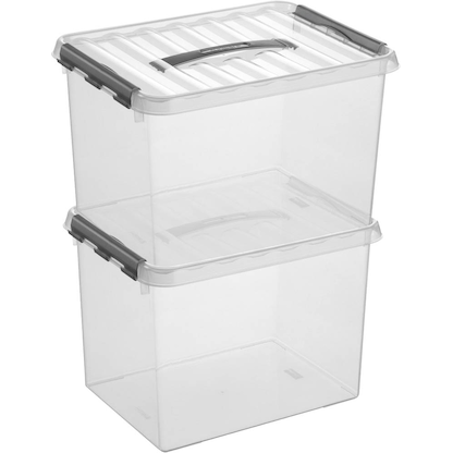 Artikelbild 2 für sunware Q-line Aufbewahrungsbox 22,0 l transparent 40,0 x 30,0 x 26,0 cm, 1 St., Artikelnummer 145716